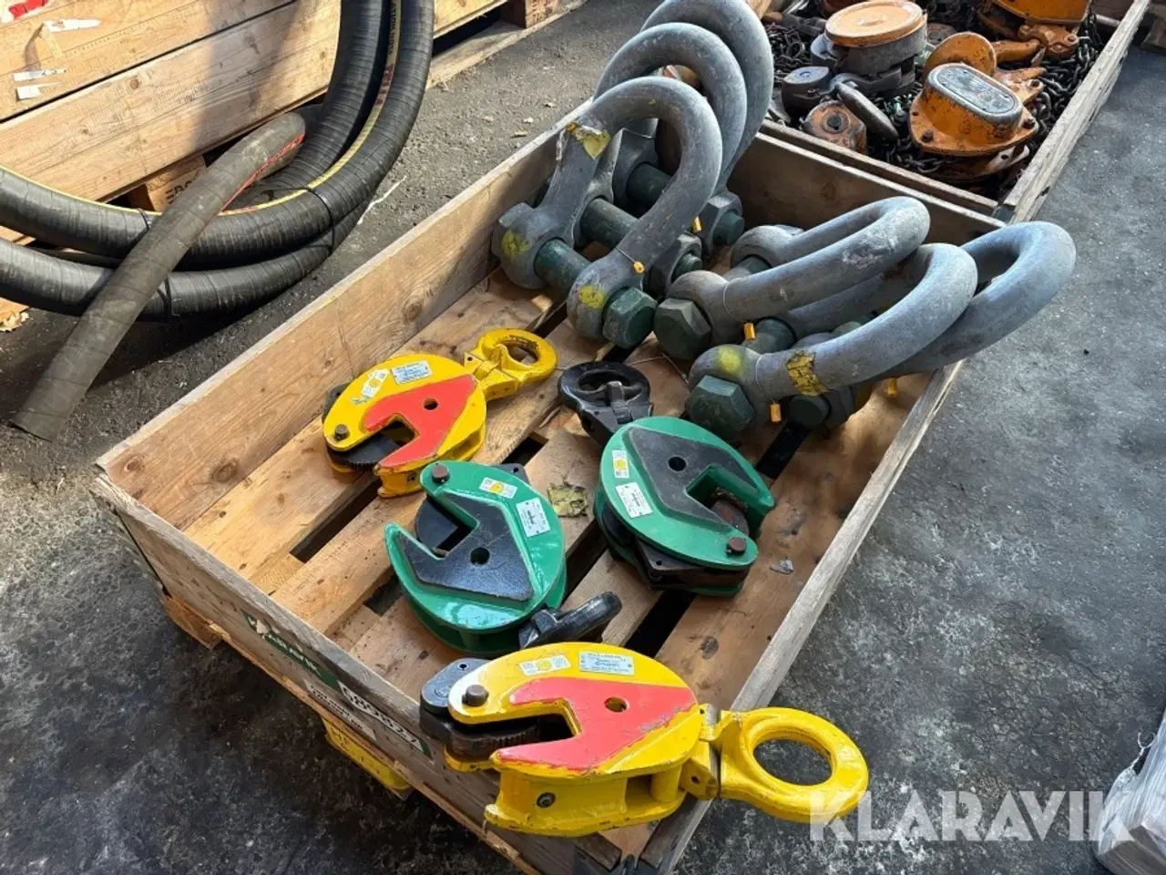 Billede 1 - Løfte klammer og sjækler Haklift og danløft 3000 og 5000kg