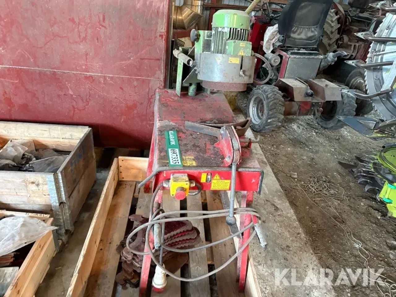 Billede 3 - Slibemaskine til opsamlervogn Ingenann Larsen