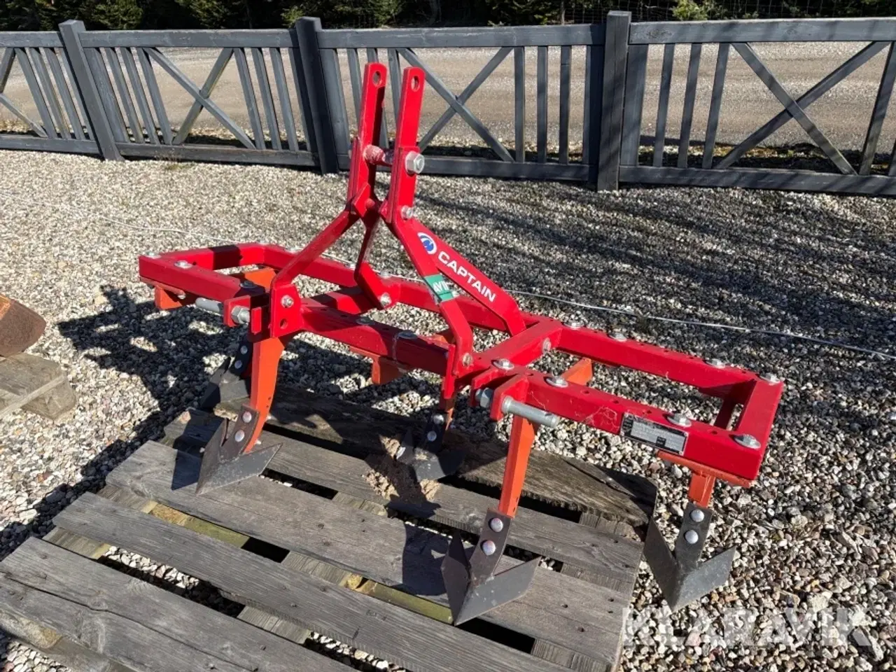 Billede 1 - Harve til minitraktor Captain LC02