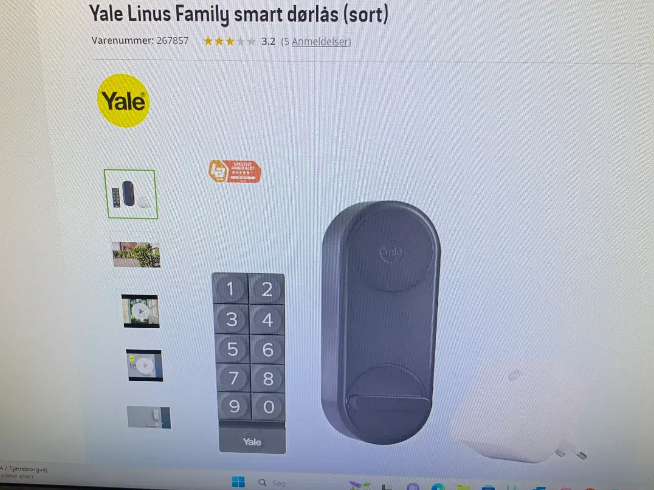 Billede 3 - Yale_Linus Family, Lock and Smart Keypad