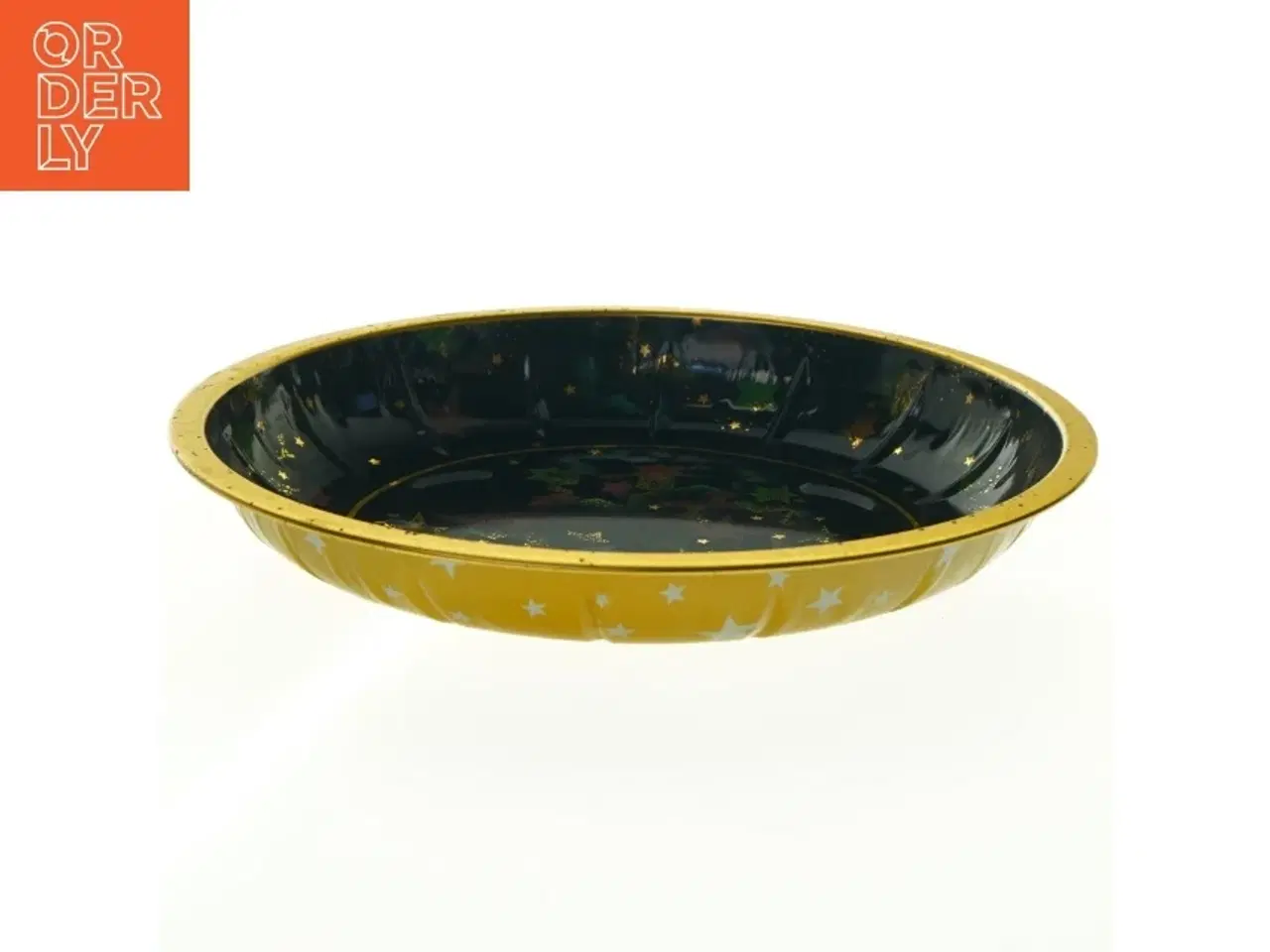 Billede 4 - 1980er Stjerne serveringsfad metalskål  (str. Ø. 26 cm)