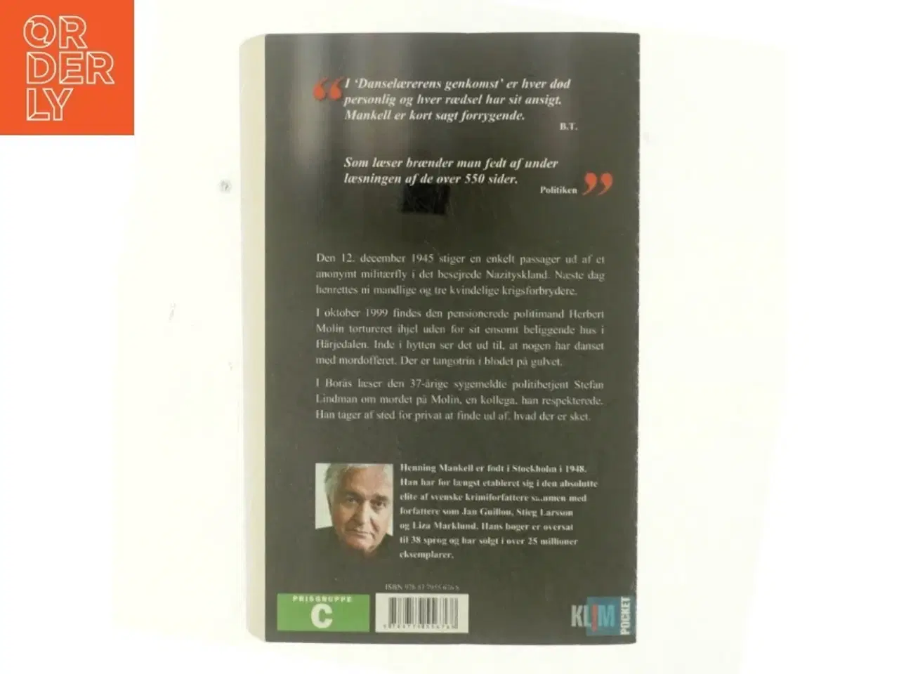 Billede 3 - Danselærerens genkomst af Henning Mankell (Bog)