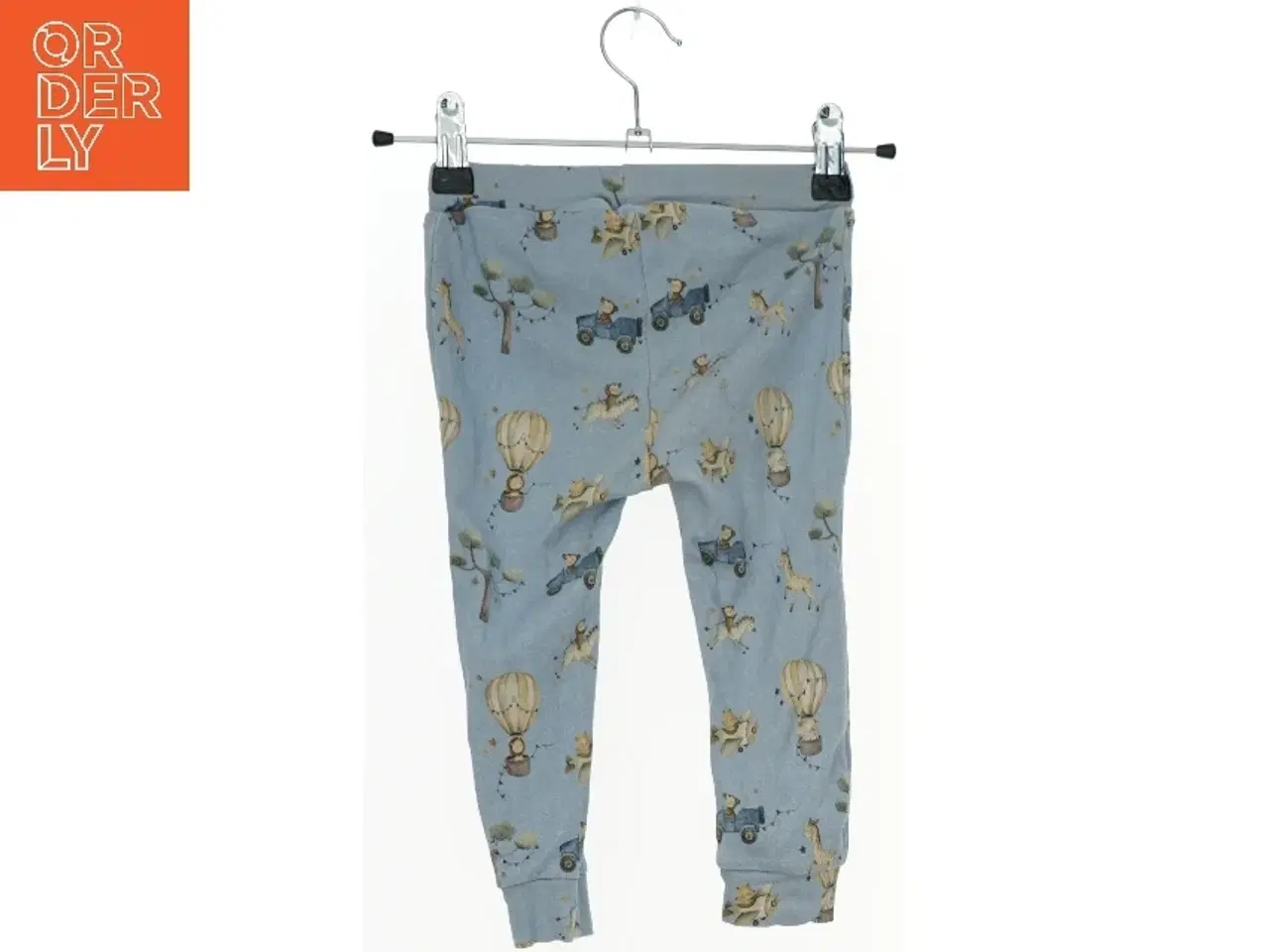 Billede 2 - Blå leggings med print fra Name It (str. 80)