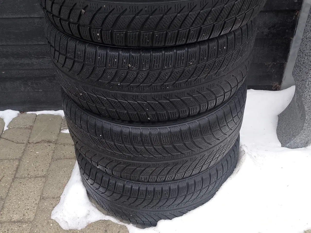 Billede 2 - Mercedes alufælge m vinterdæk