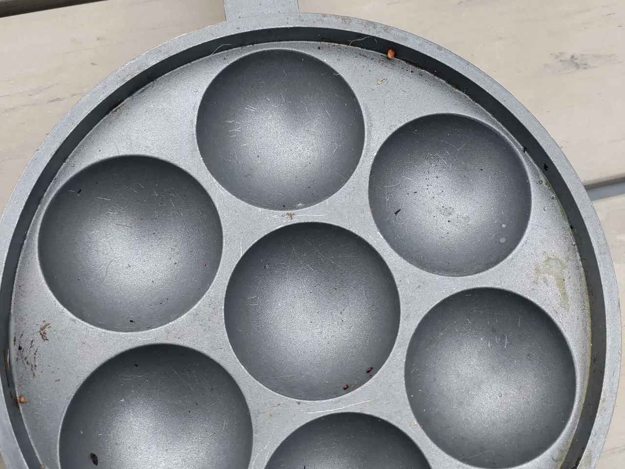 Billede 5 - Æbleskivepander, støbejern og aluminium