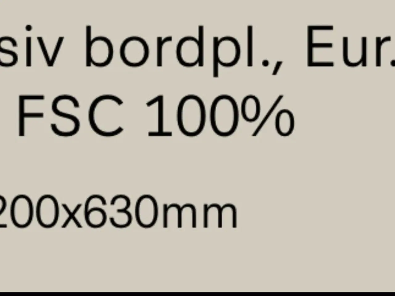 Billede 5 - Bordplade i Eg 20x630x4200mm