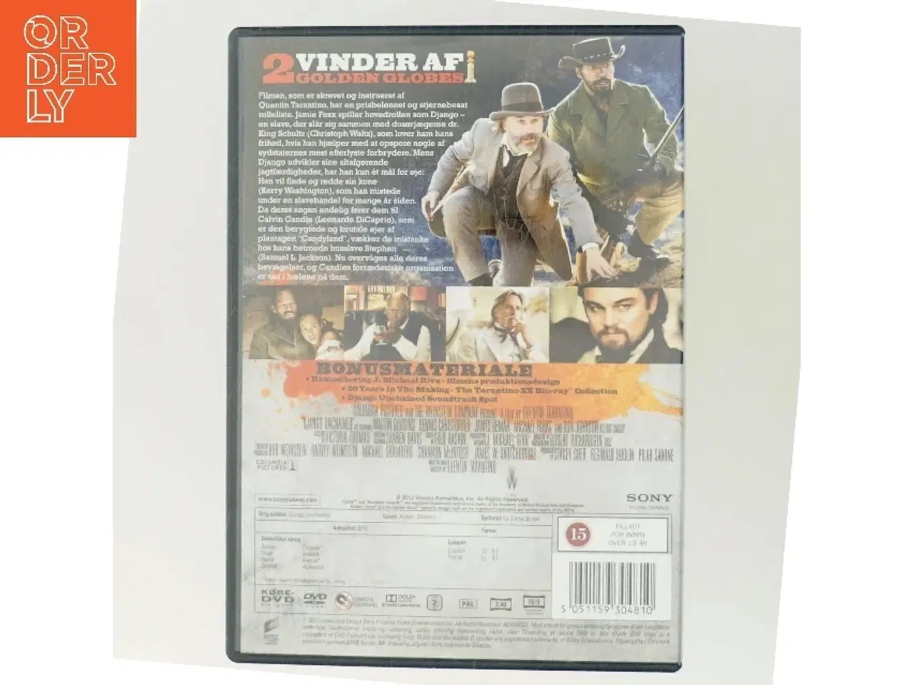 Billede 3 - Django Unchained med Jamie Foxx (DVD)