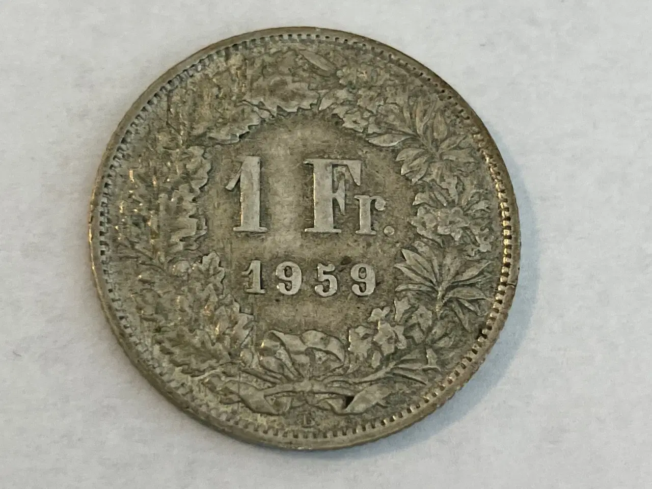 Billede 1 - 1 Franc Switzerland 1959