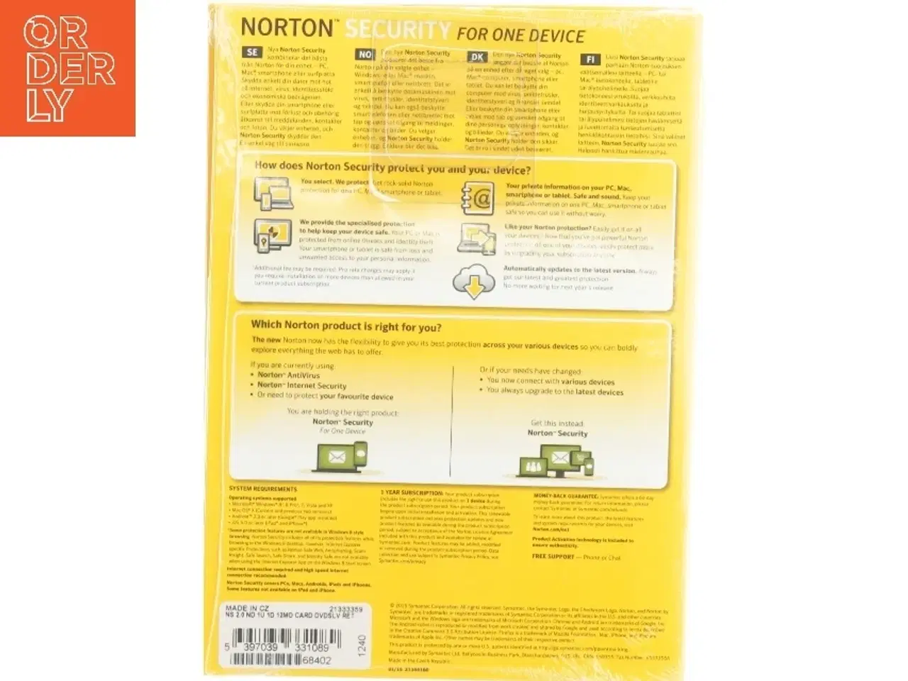 Billede 2 - Norten Security 6 stk. (str. 20 x 15cm)