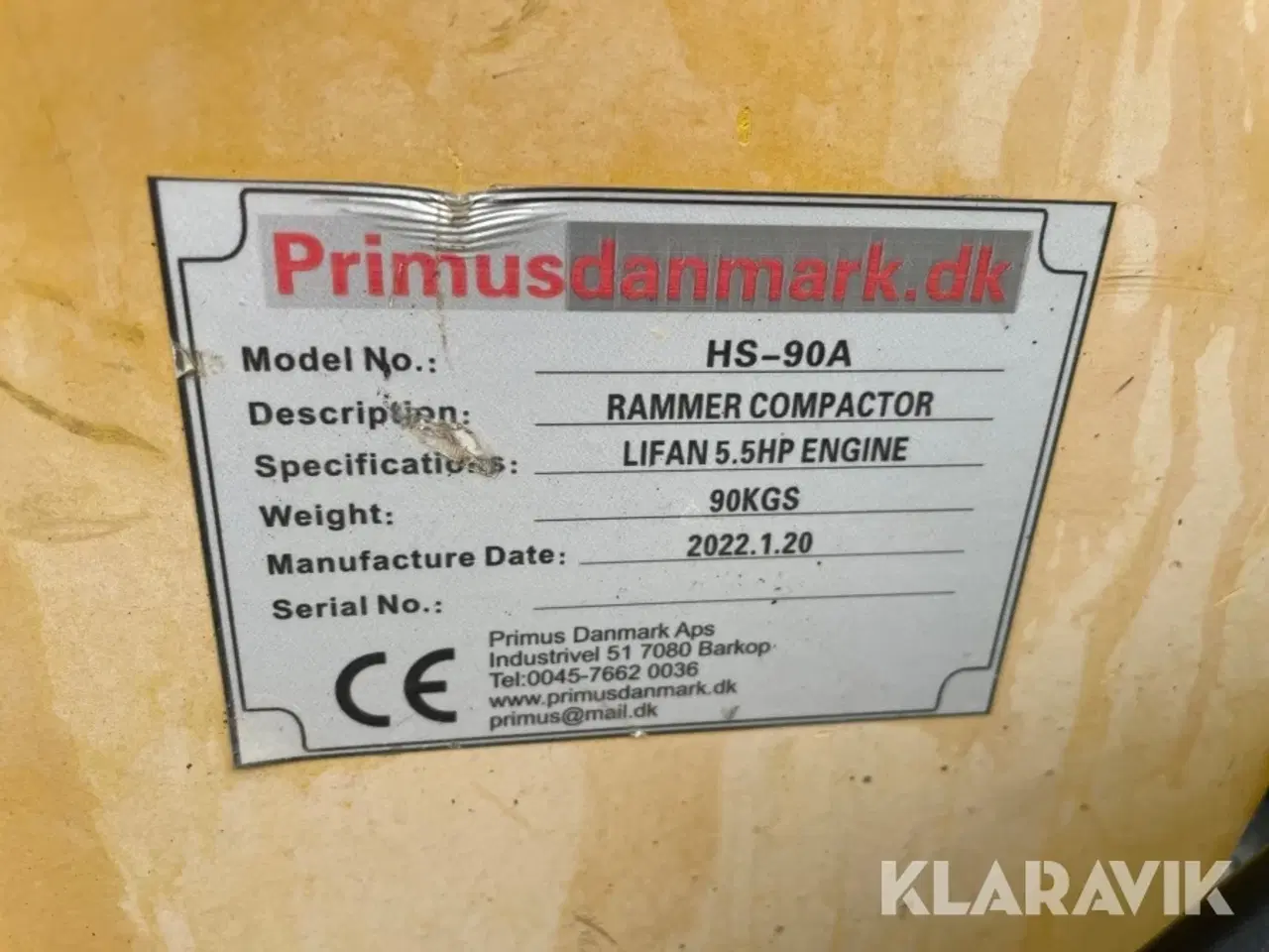 Billede 8 - Pladevibrator Primus Danmark HS-90A 2 styk