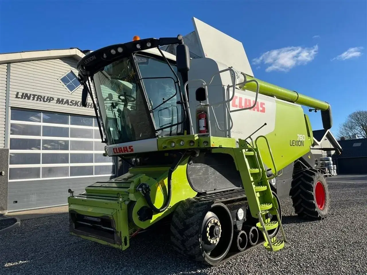 Billede 9 - CLAAS LEXION 760 TT  APS HYBRID. TERRA TRAC og Incl. Vario V1200 Skærebord.