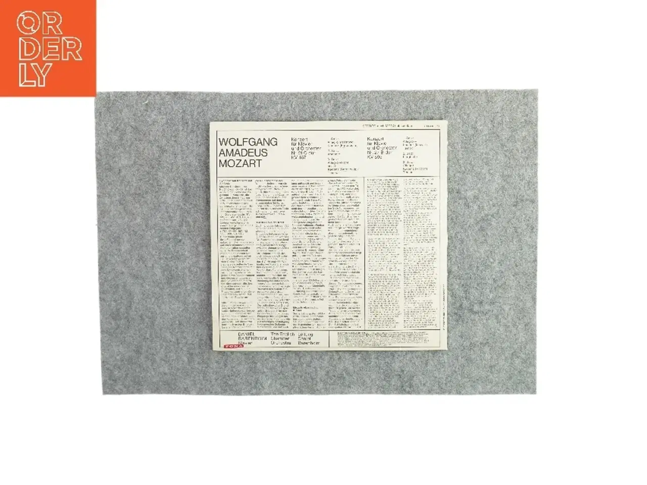 Billede 2 - Wolfgang Amadeus Mozart (LP)