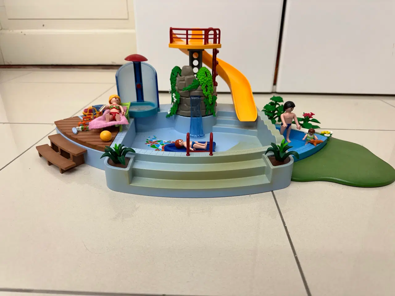 Billede 1 - Playmobil - Badeland m/rutchebane og pumpe
