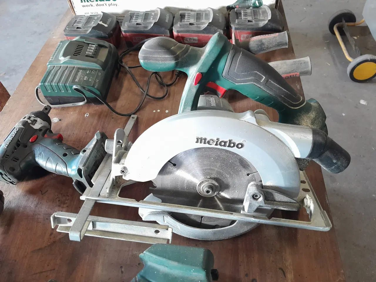 Billede 8 - Metabo batteriværktøj batterier og lader