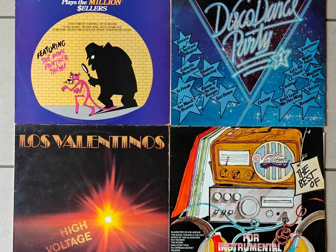 Billede 1 - 4x LP med Los Valentinos