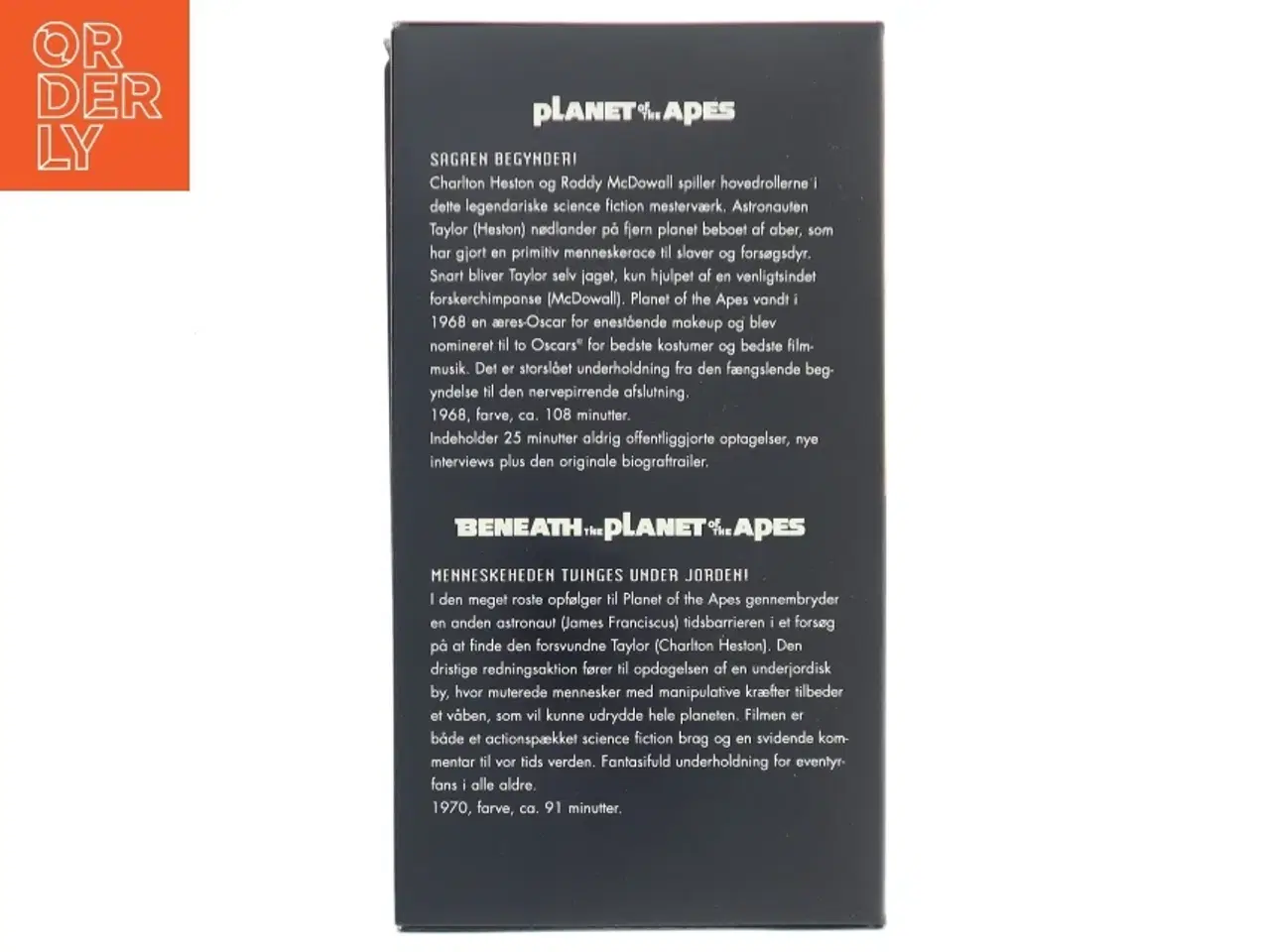 Billede 1 - The Planet of the Apes Samlingen med Charlton Heston (DVD)
