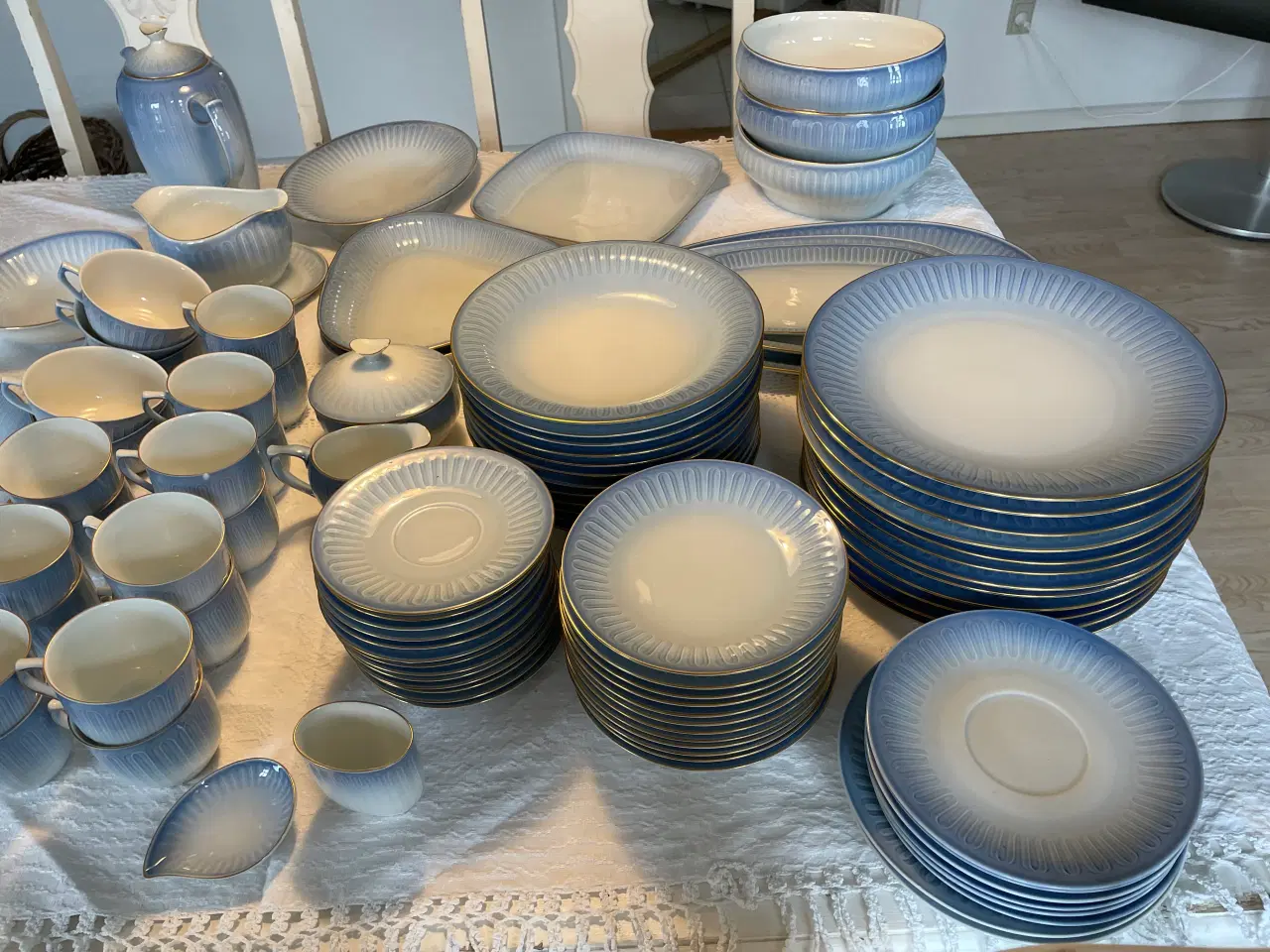 Billede 3 - Bing & Grøndahl Ballerina spise og kaffestel