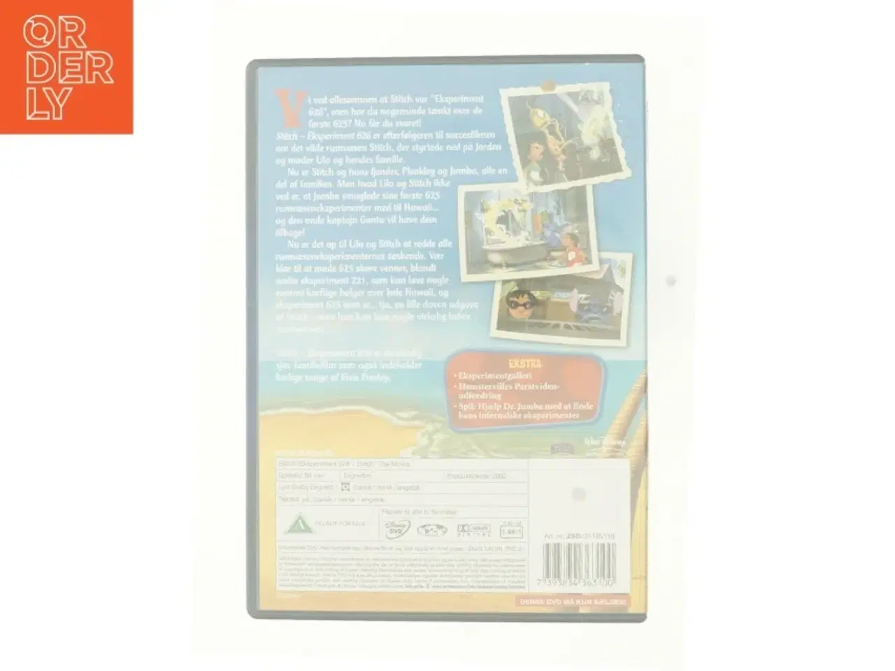 Billede 2 - Stitch! Eksperiment 626 fra DVD