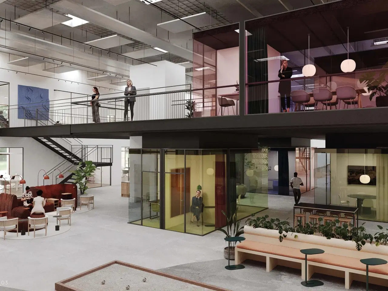 Billede 3 - Bliv en del af vores nye moderne kontorfællesskab