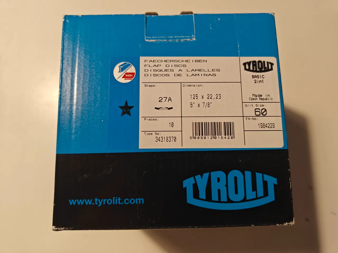 Billede 3 - Tyrolit Lamelskiver, skære og slibeskiver