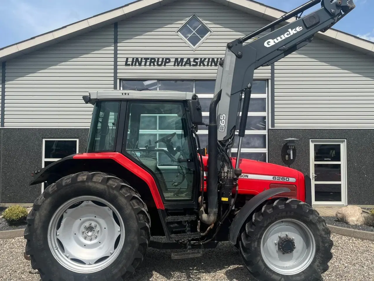 Billede 9 - Massey Ferguson 6260 PowerControl med frontlæsser og Topcon sporfølger