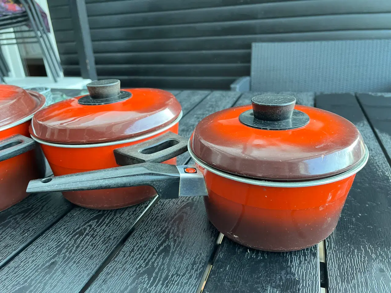 Billede 5 - Retro grydesæt. Giv bud.