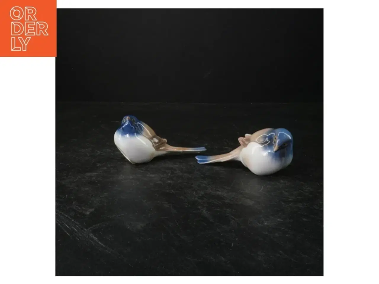 Billede 2 - To porcelænsfugle fra B&G (str. Cirka 22 cm)