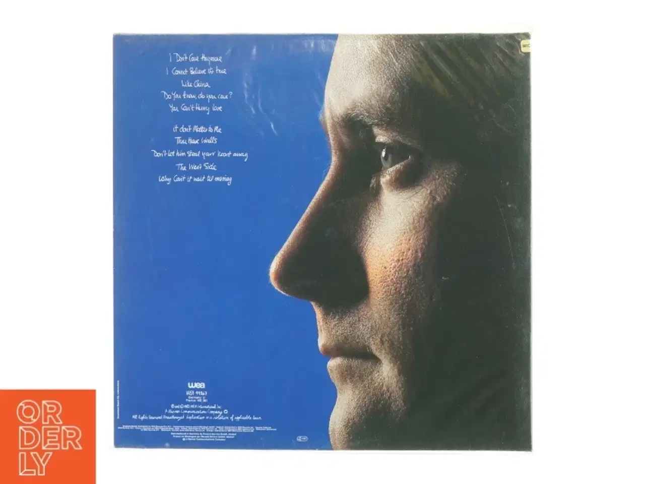 Billede 4 - Phil Collins Vinylplade fra WEA (str. 31 x 31 cm)
