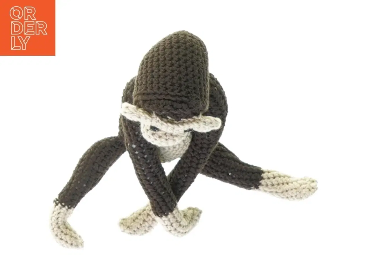 Billede 4 - Hæklet abe (str. 25 x 6 cm)