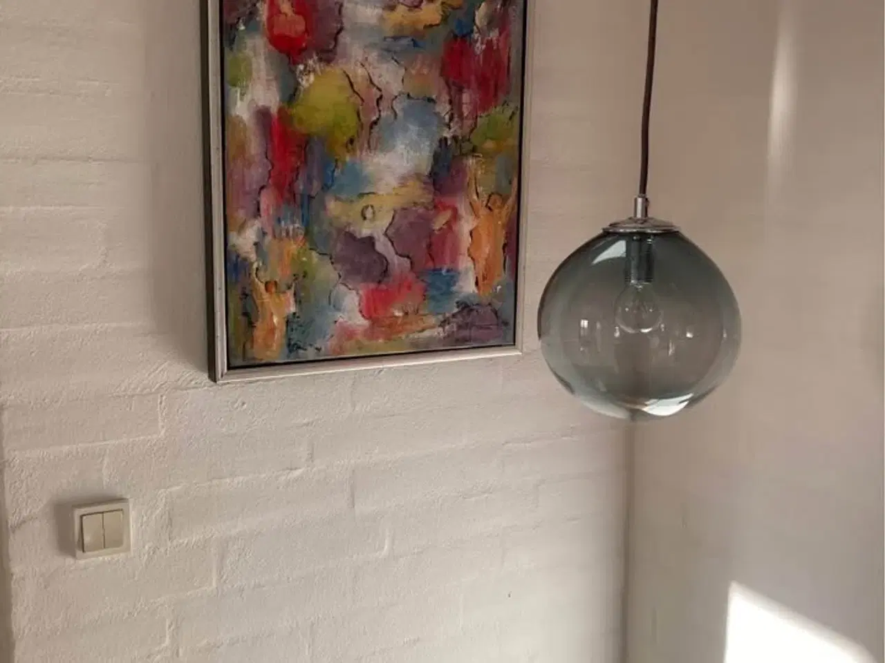 Billede 2 - Glas Lampe