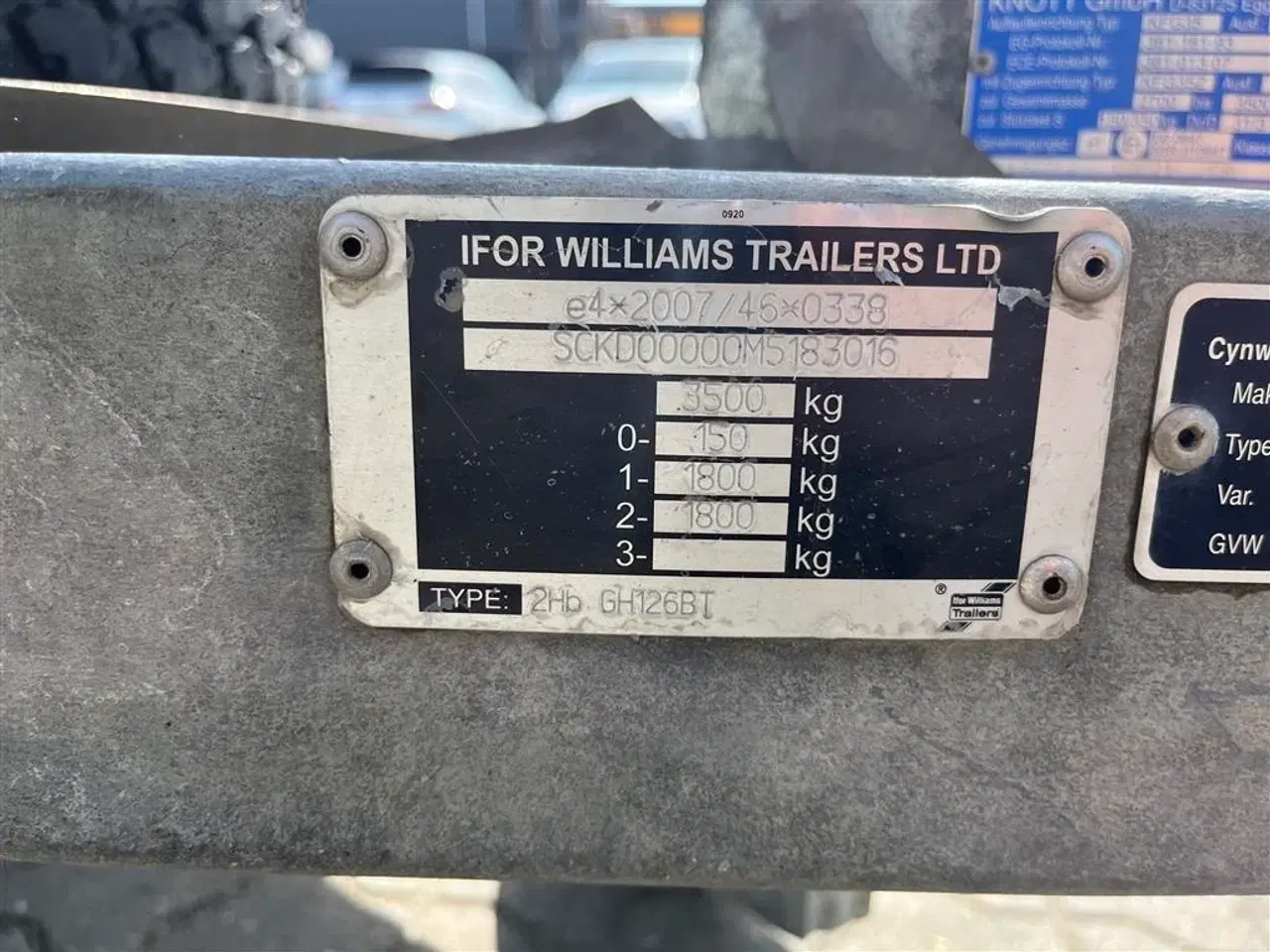 Billede 6 - Ifor Williams GH 126 skal ikke synes