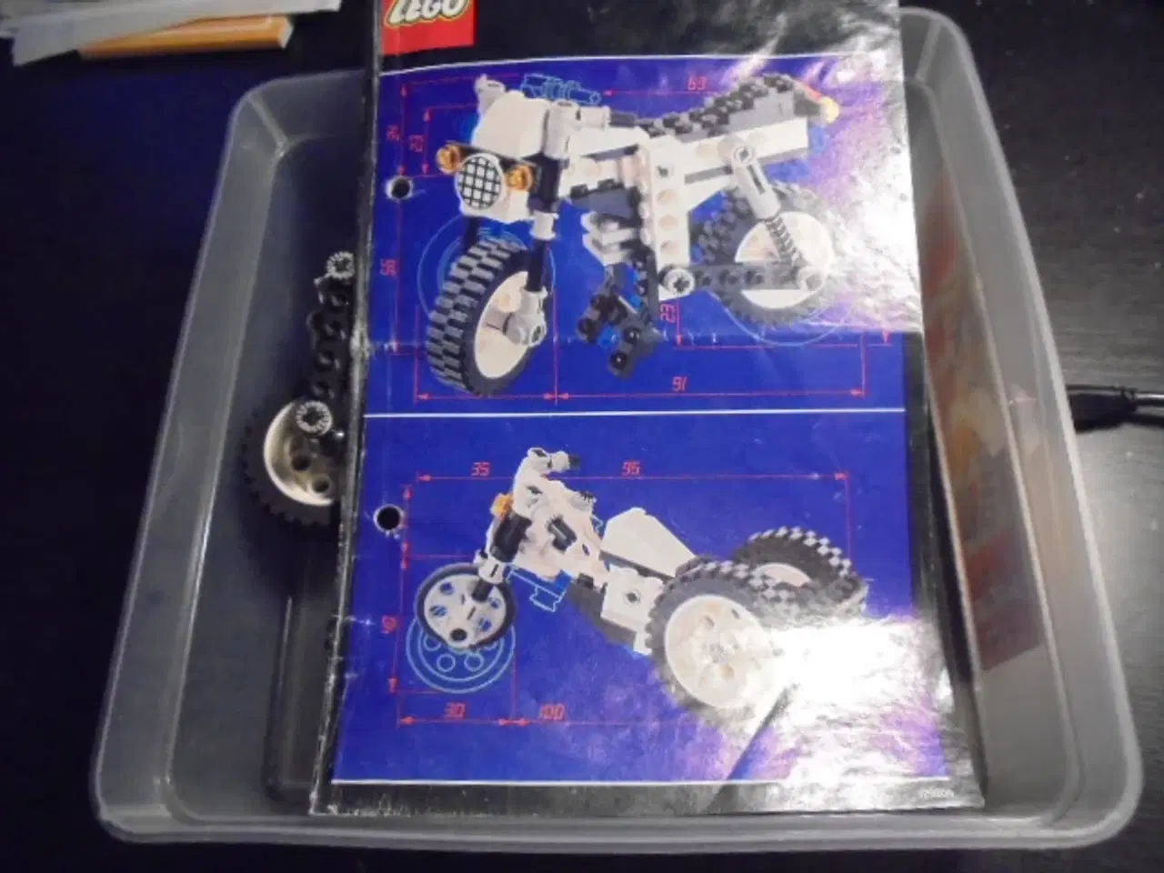 Billede 2 - LEGO Technic 8810 – ukomplet – se fotos  
