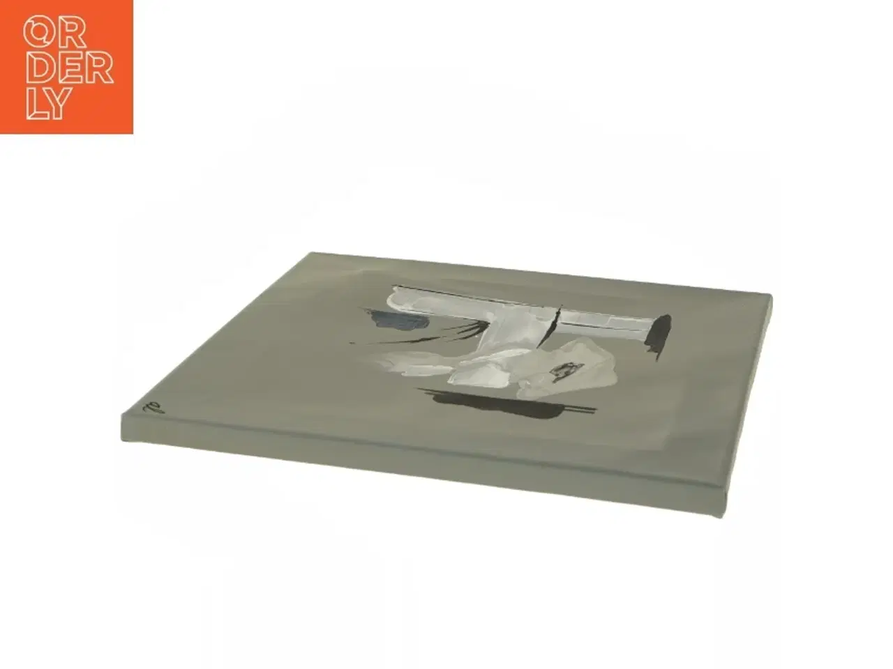 Billede 2 - Moderne abstrakt maleri (str. 30x30x1,5 cm)