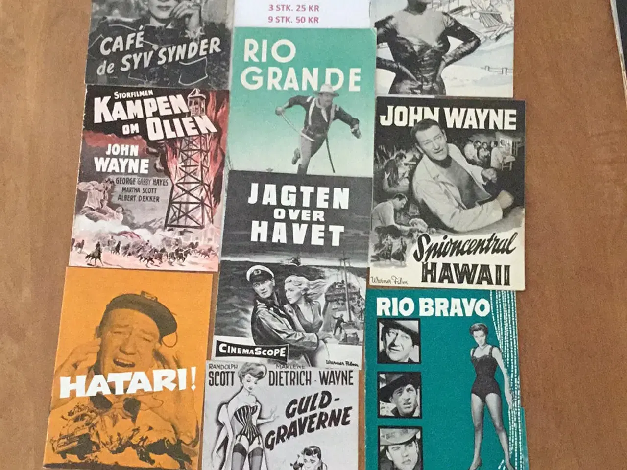 Billede 3 - JOHN WAYNE - 4 LOT. - Se Rabatten