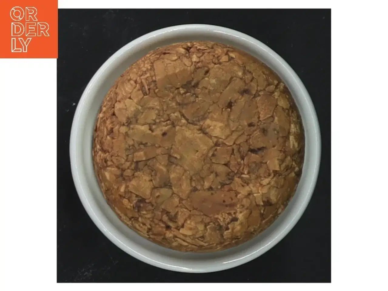 Billede 2 - Keramisk saltkar med korklåg fra Studio (str. 9 cm)