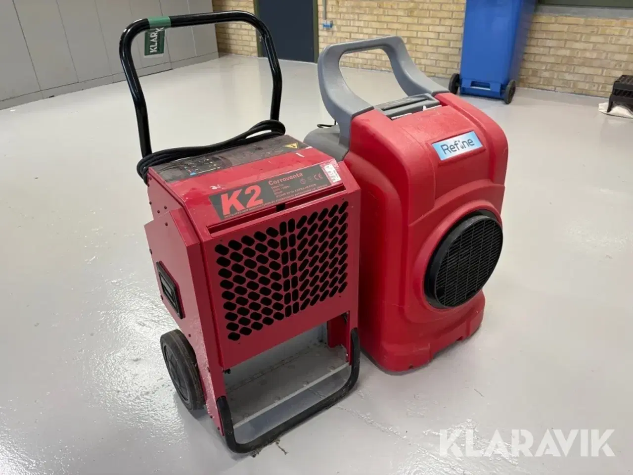 Billede 3 - Affugtere Corroventa / Refine K2 / 125 liter 2 styk