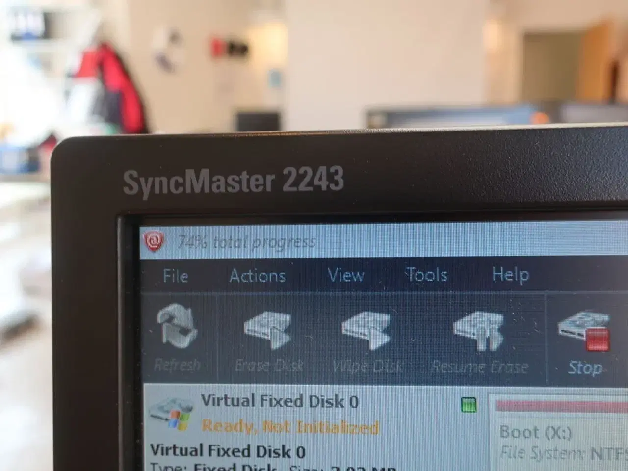 Billede 4 - SAMSUNG 22" skærm SyncMaster 2243 (PC medfølger ikke)
