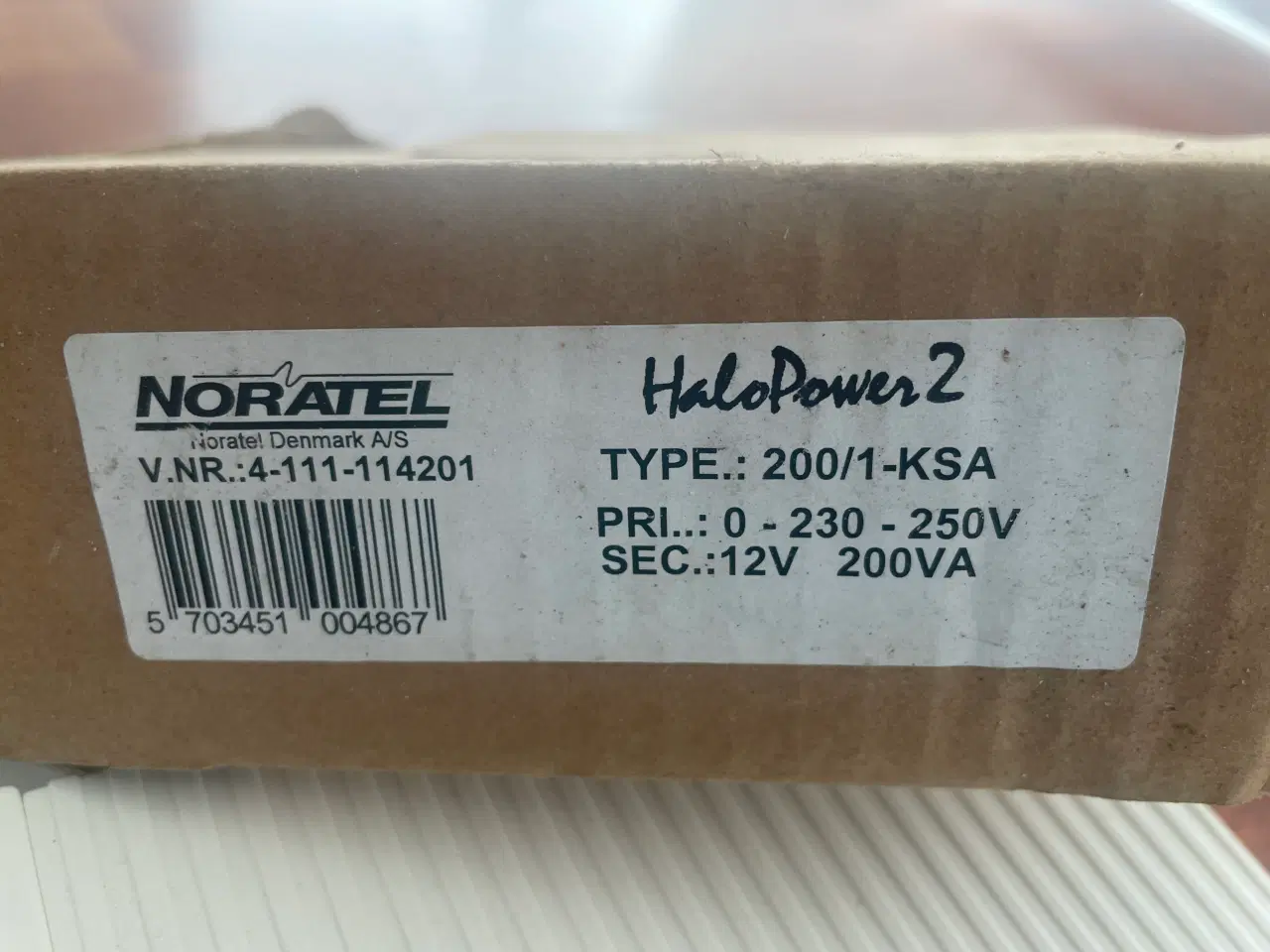 Billede 4 - 2 stk. Noratel Halopower 2 12V 200W 1-KSA +9spot