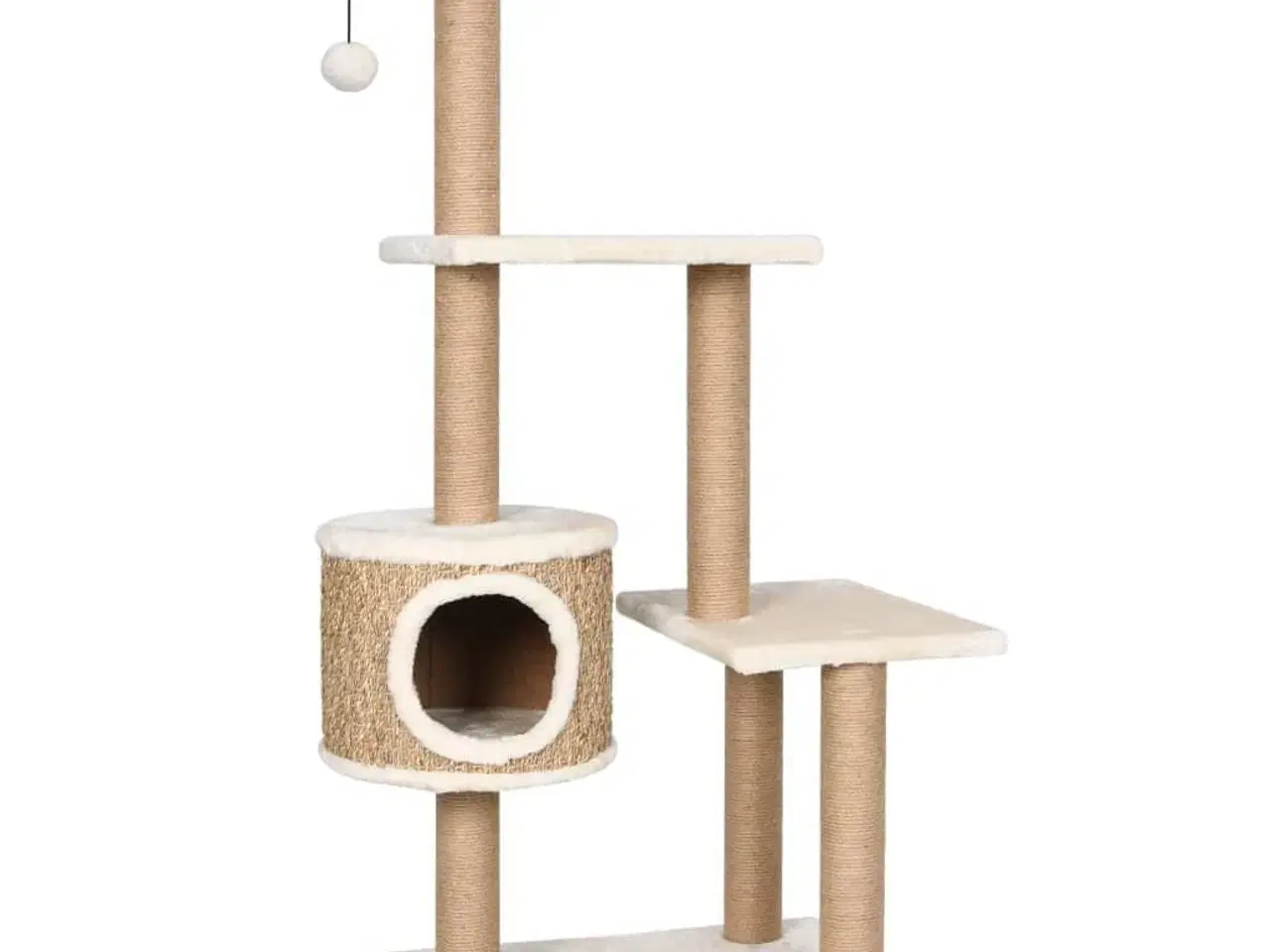 Billede 2 - Kradsetræ med kradsestolpe 123 cm søgræs