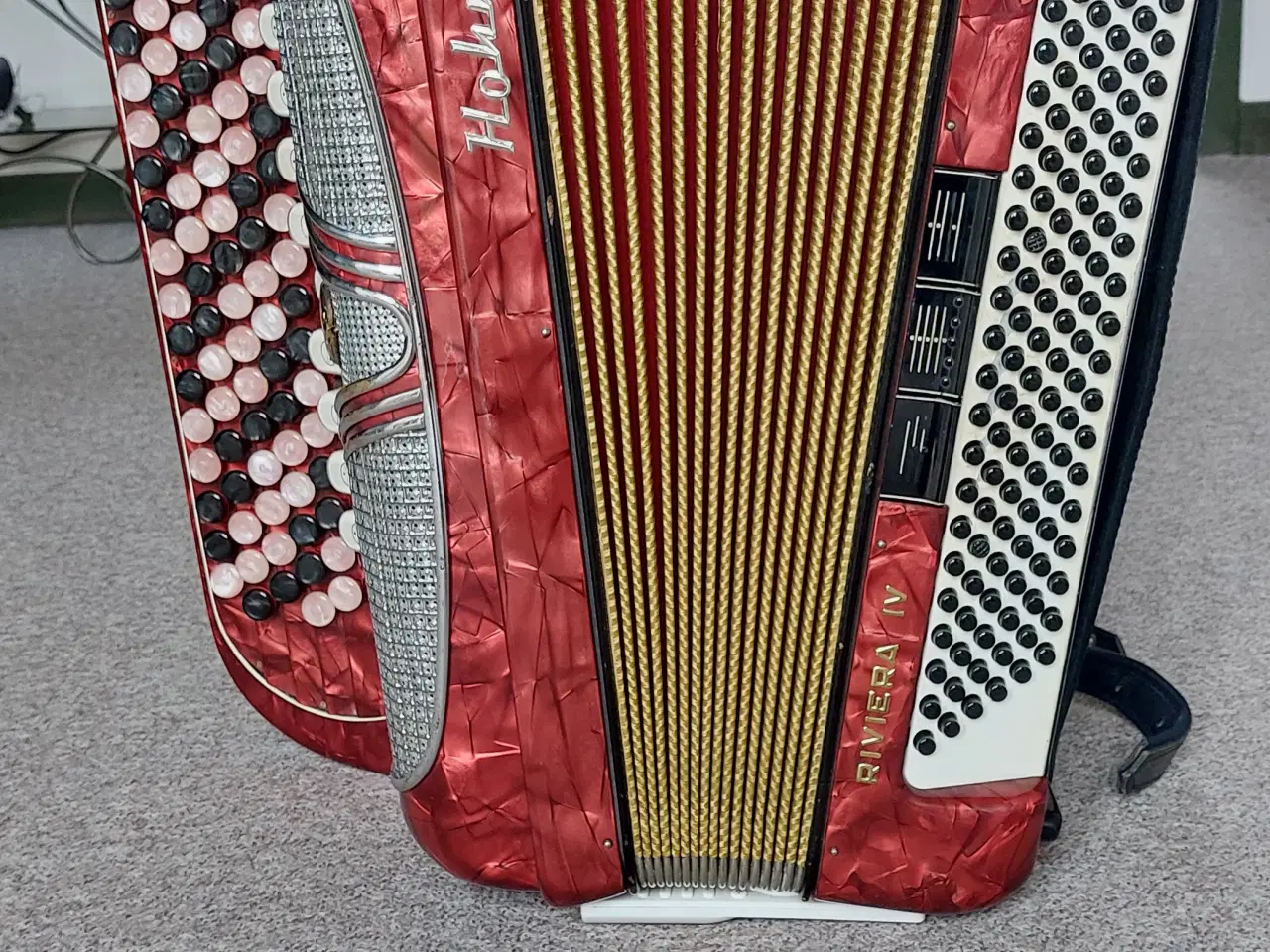 Billede 1 - Hohner Reviera IV Knapharmonika