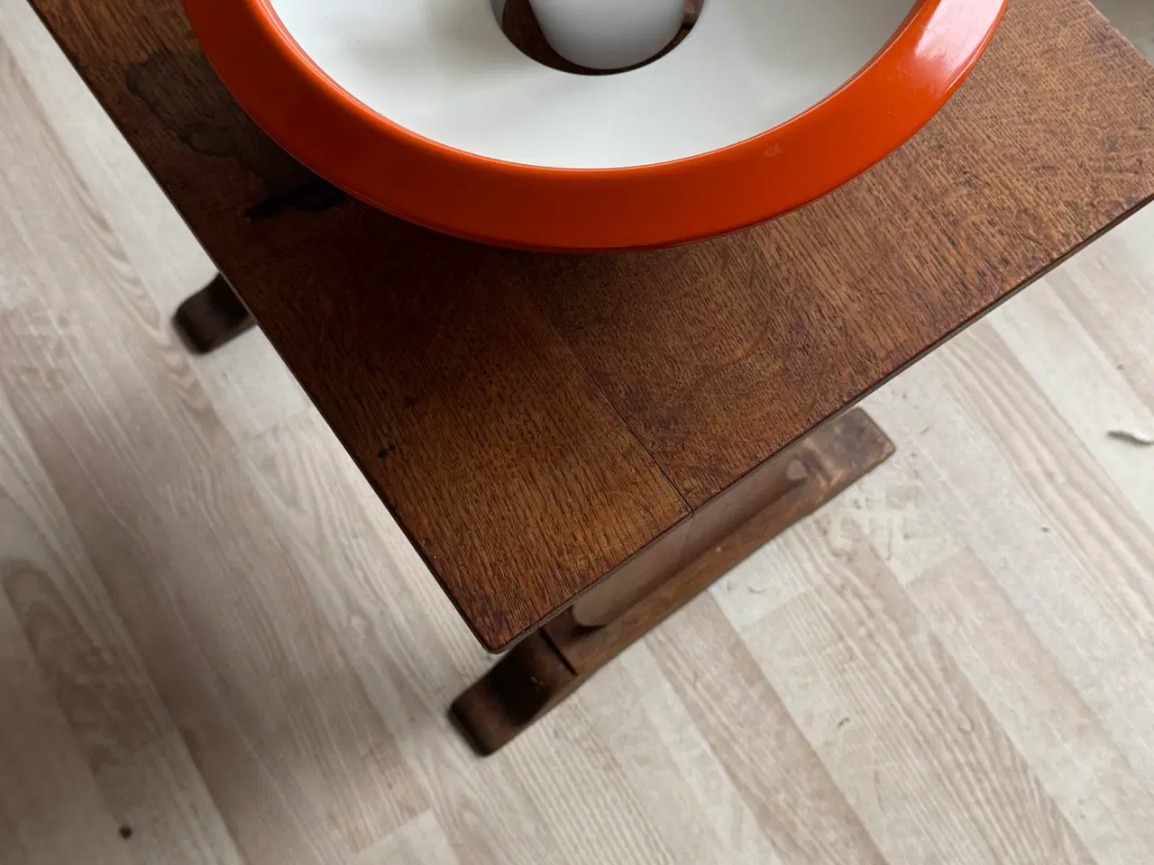 Billede 2 - Fin orange lampe 