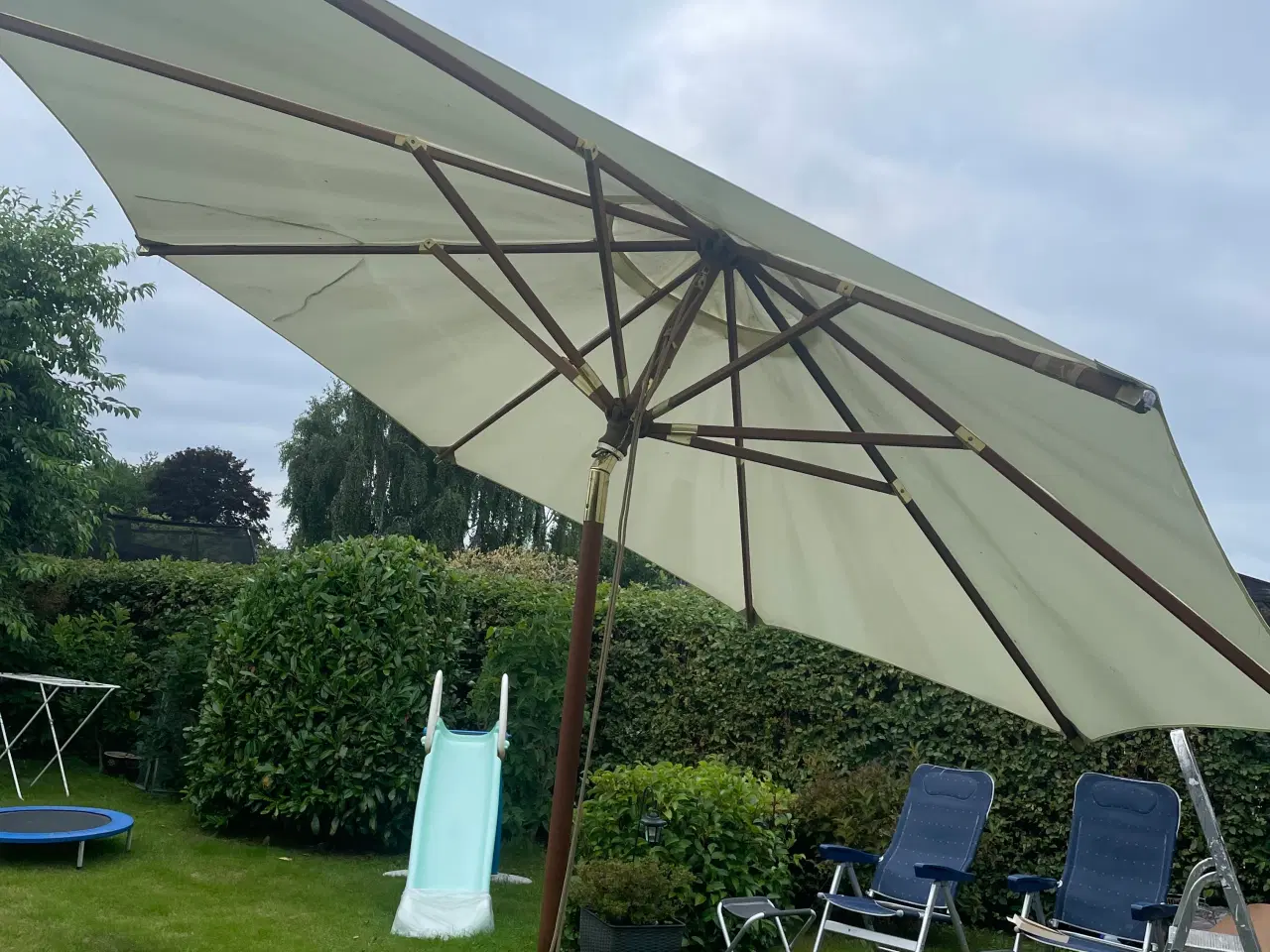 Billede 2 - Stor flot "Hoffmann" parasol