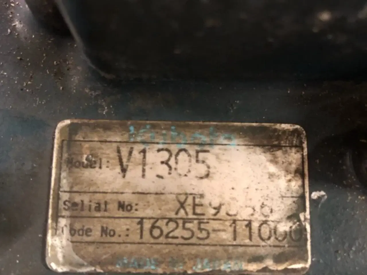 Billede 2 - kubota v1305 motor