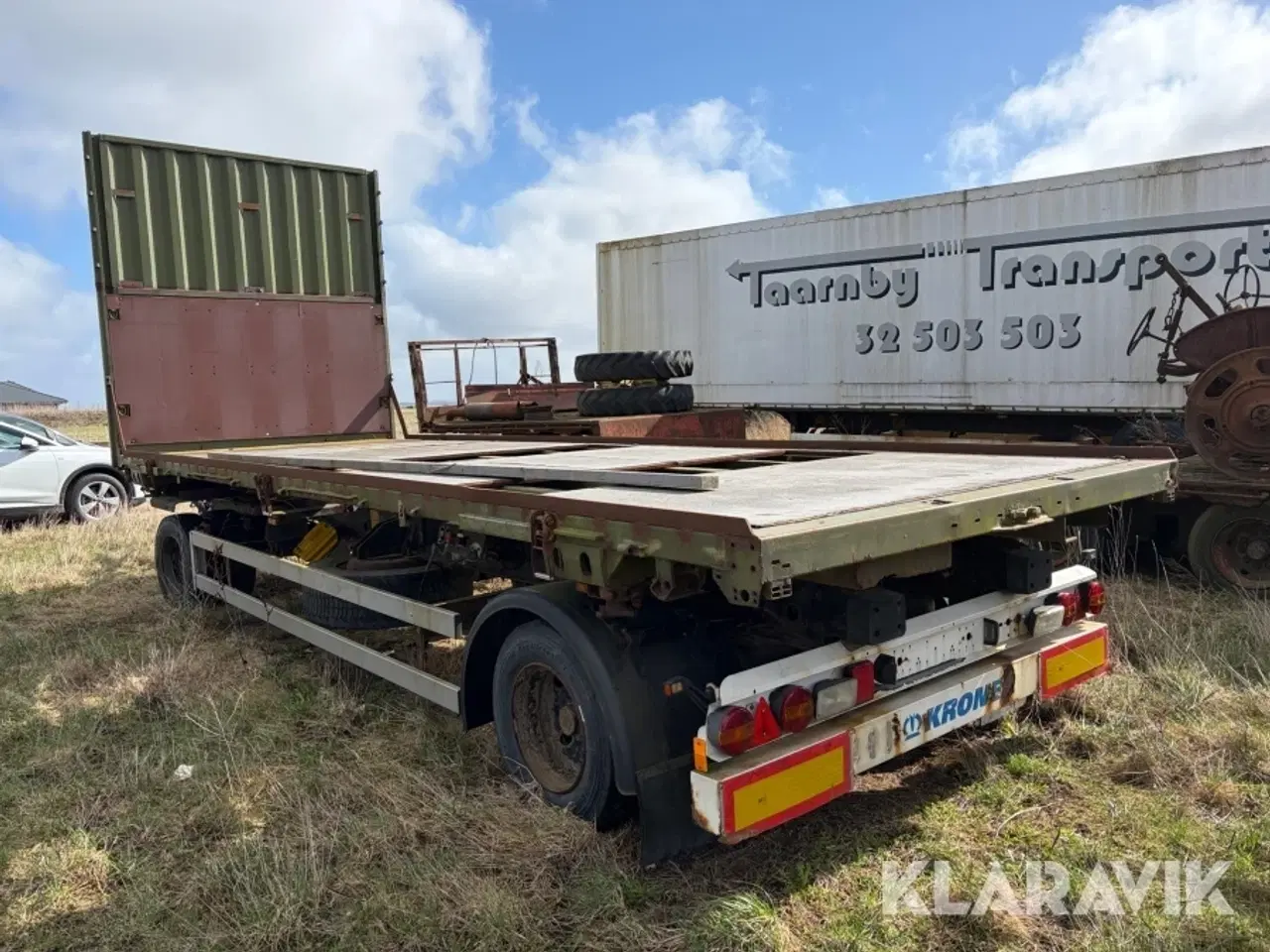 Billede 2 - Veksellad-Trailer Krone AZ med lad