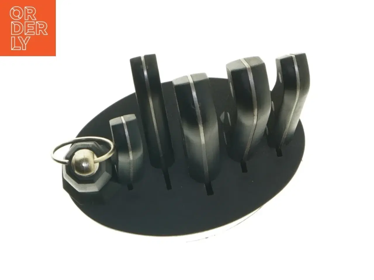 Billede 4 - Knivsæt med blok (str. 37 cm)