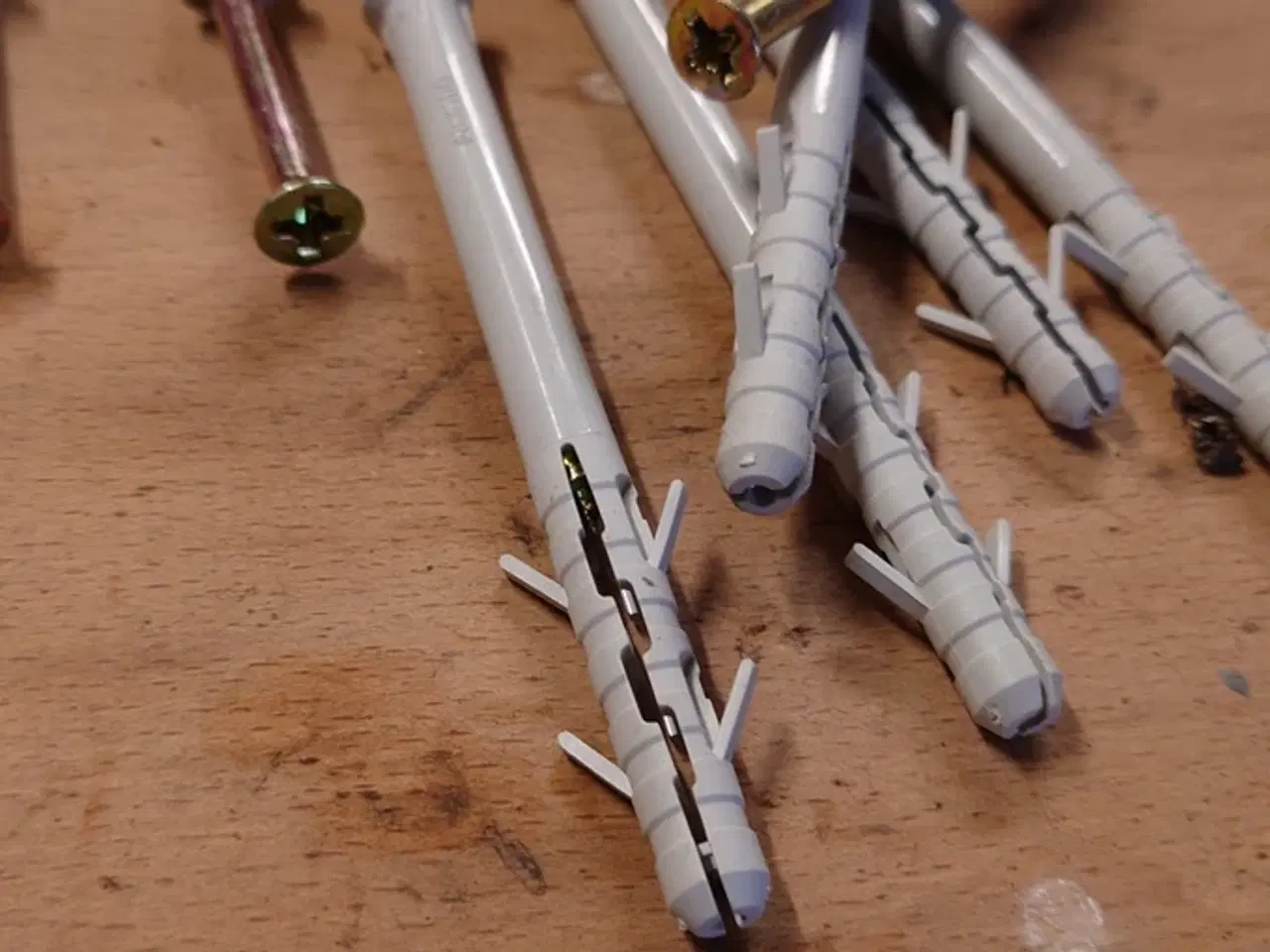 Billede 3 - Karmdybel/skruer, nye, 8 x 100, 50 stk.