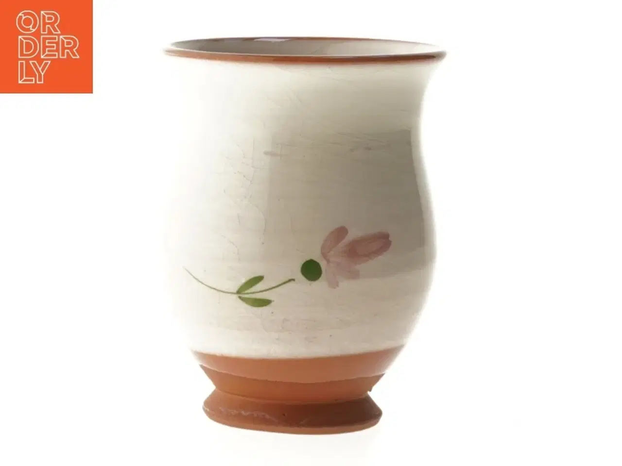 Billede 2 - Dekorativ vase (str. Ø 8,5 cm længde 11 cm)