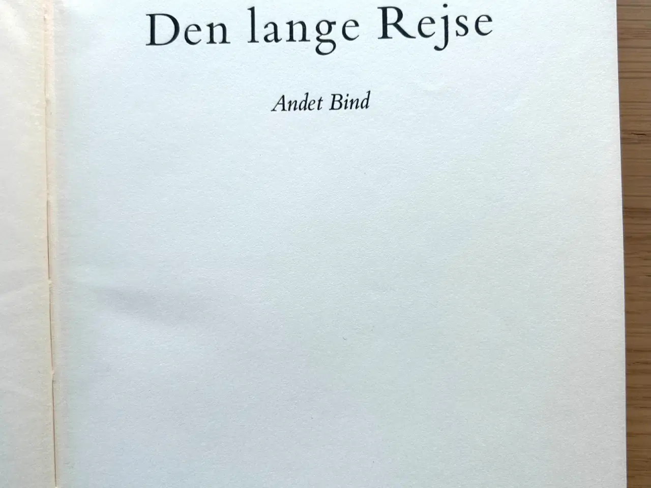 Billede 3 - Den lange Rejse af Johannes V. Jensen 1956 Udgave
