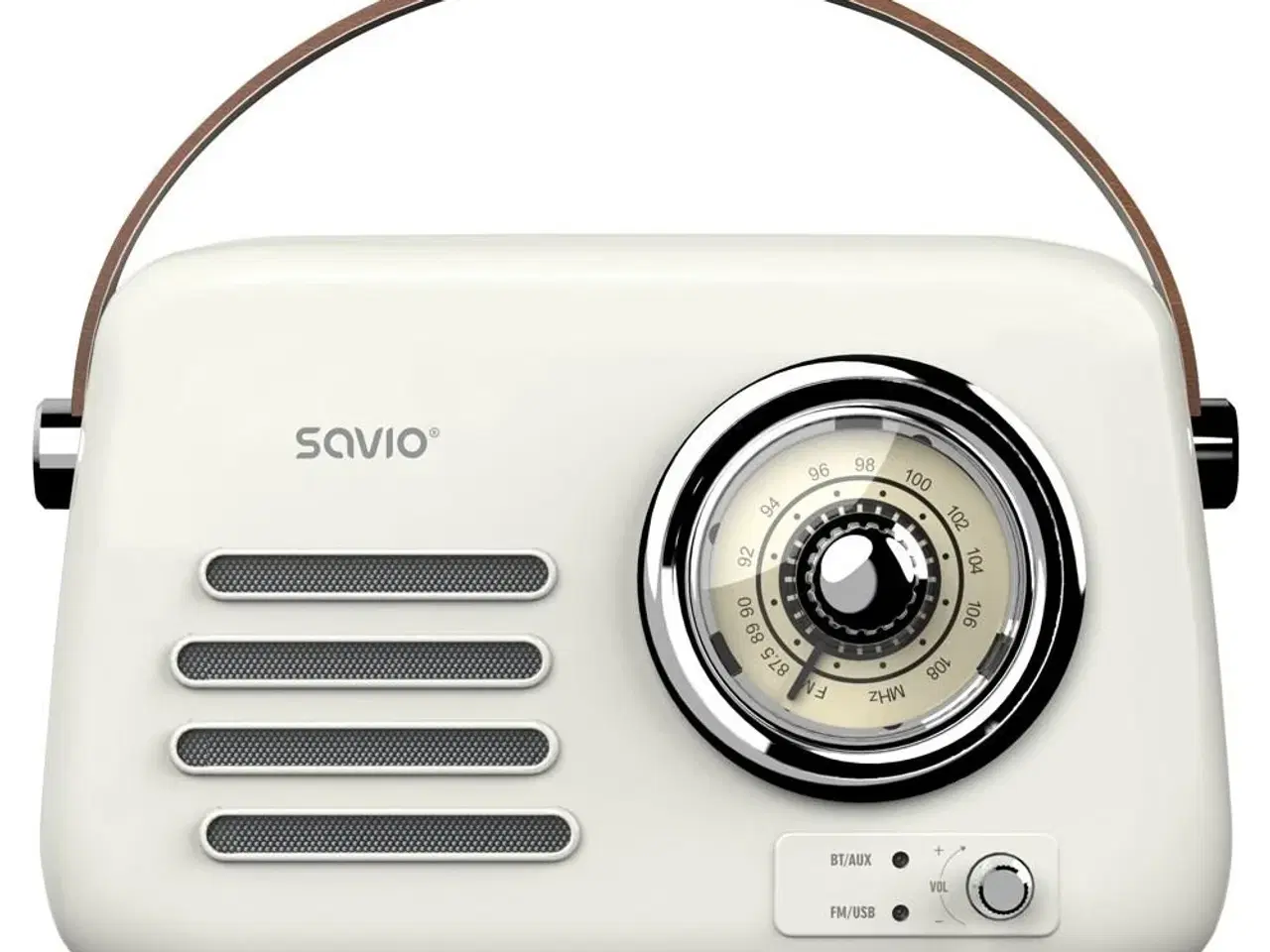 Billede 3 - Radio med Bluetooth - Savio RS-02, hvid