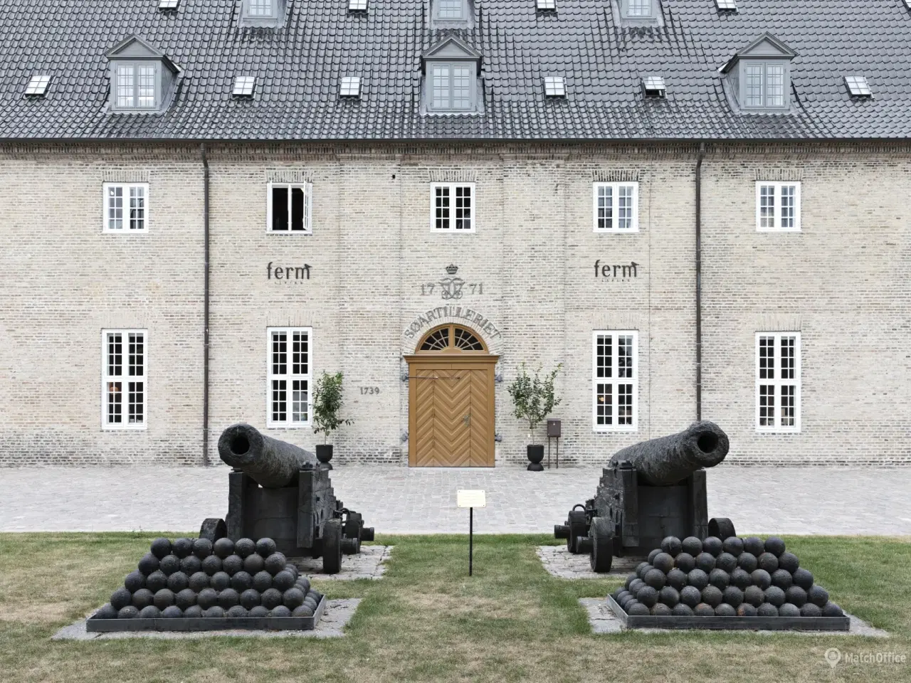 Billede 14 - Historisk og enestående: 1. sal i Kuglegårdens Artilleriværksted Øst